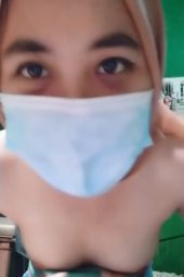 Jilbab Tocil Show Remas Toket