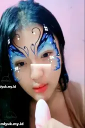 Selebgram ABG Colok Apem Warna Pink