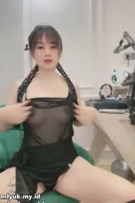 Baju Dinas Transparan Peachy Puting Nyeplak