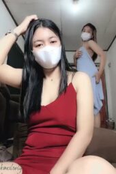 ABG Lesbian Main Gaya Gunting